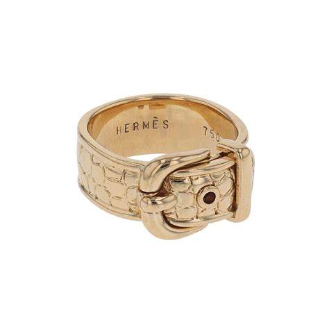 bague hermes or|bague Hermes nouvelle collection.